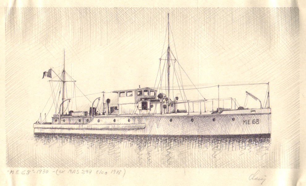 1930 - ME68 - ex MAS 297 ELCO 1918